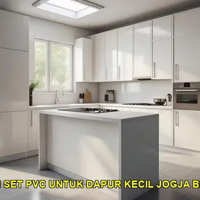 25 Solusi Desain Kitchen Set PVC untuk Dapur Kecil